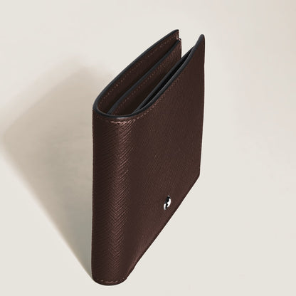 Montblanc Wallet 6cc Sartorial Leather Ebony