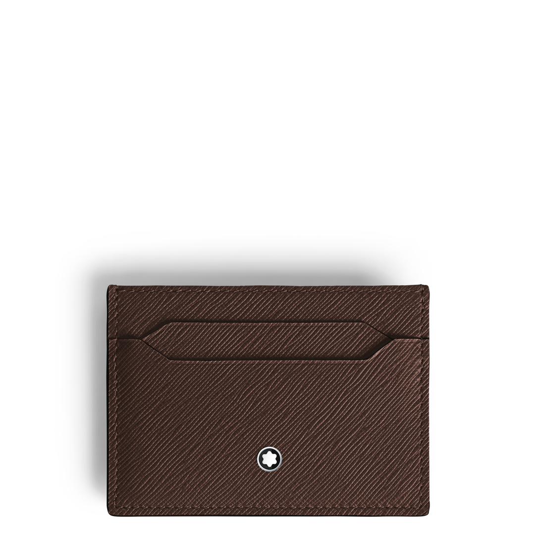 Montblanc Card Holder 5cc Sartorial Leather Ebony