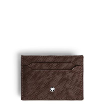 Montblanc Card Holder 5cc Sartorial Leather Ebony