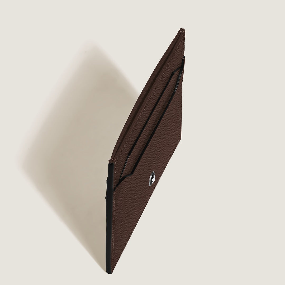 Montblanc Card Holder 5cc Sartorial Leather Ebony