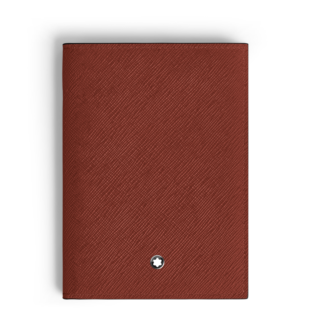 Montblanc Passport Holder Sartorial Leather Red Oak
