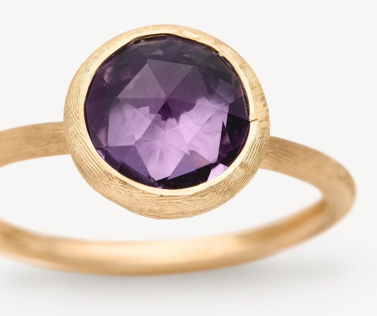 Marco Bicego Jaipur Color 18K Yellow Gold Amethyst Ring