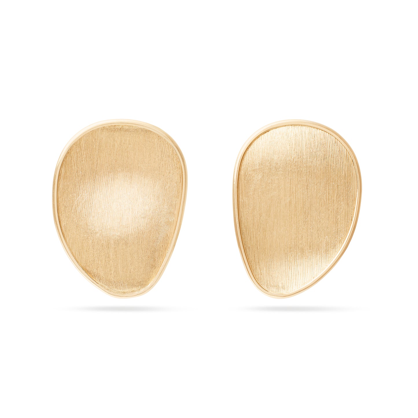 Marco Bicego Lunaria 18K Yellow Gold Medium Stud Earrings