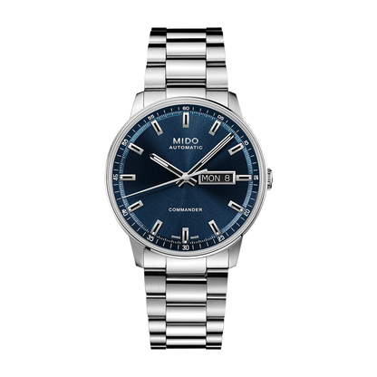 Mido Commander Big Date 40mm Blue Dial Watch