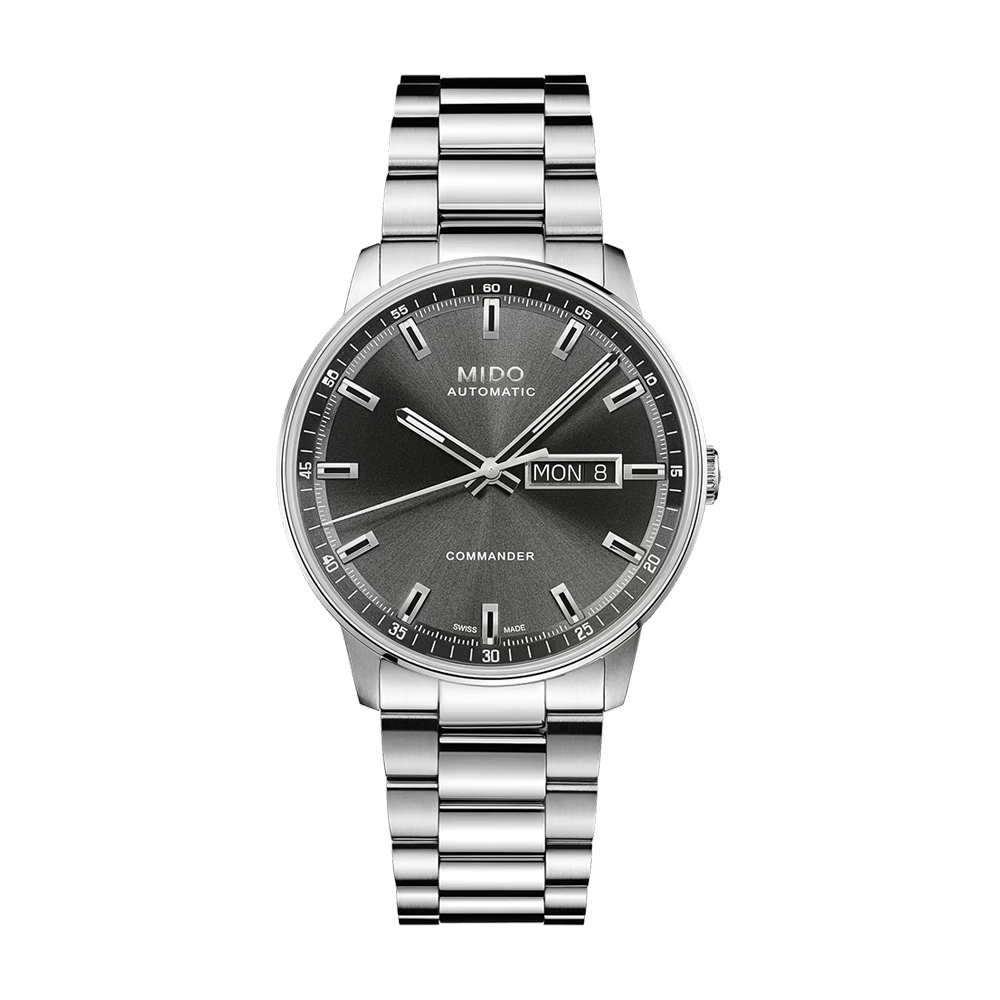 Mido Commander Big Date 40mm Anthracite Dial Watch