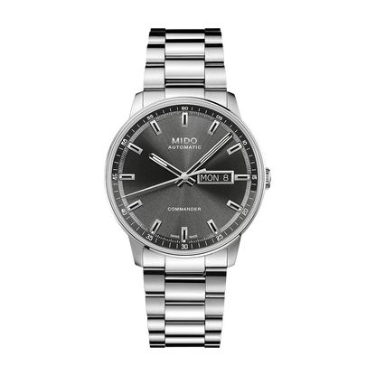 Mido Commander Big Date 40mm Anthracite Dial Watch