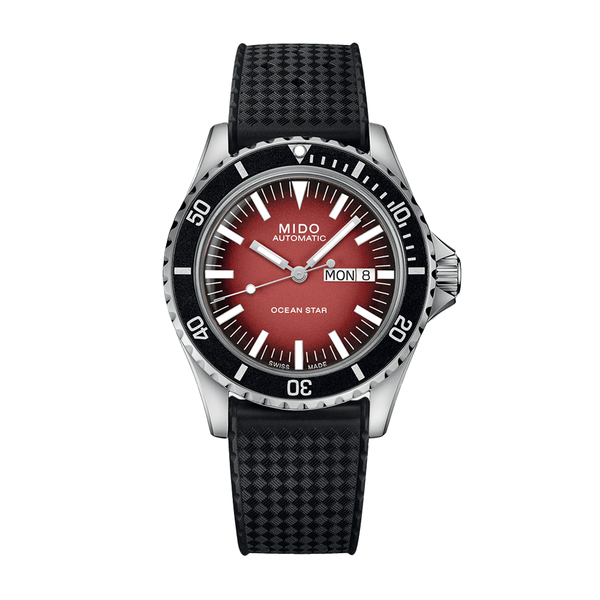 Mido Ocean Star Tribute Red Gradient | King Jewelers