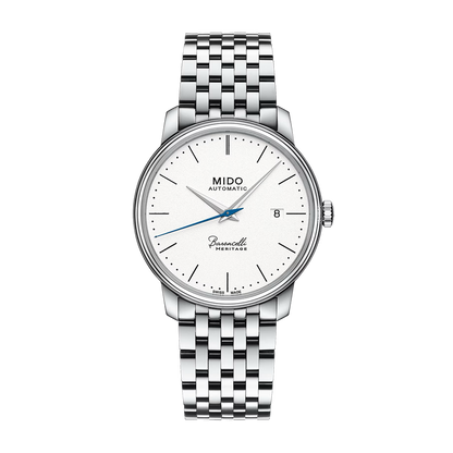 Mido Baroncelli Heritage Gent White