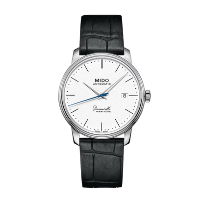 Mido Baroncelli Heritage Gent White