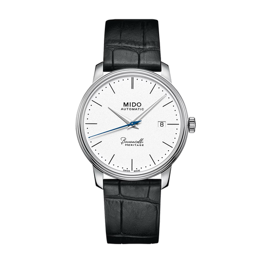Mido Baroncelli Heritage Gent White