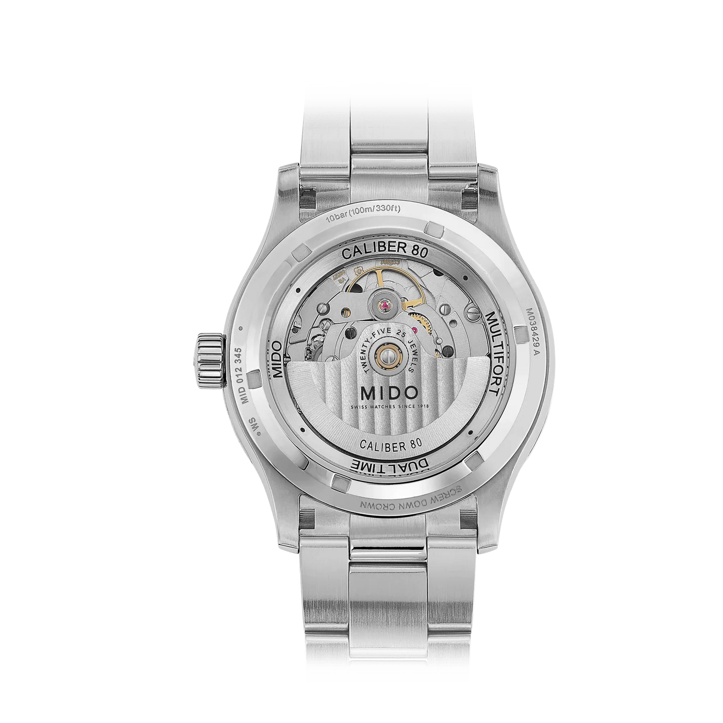 Mido Multifort Dual Time Blue