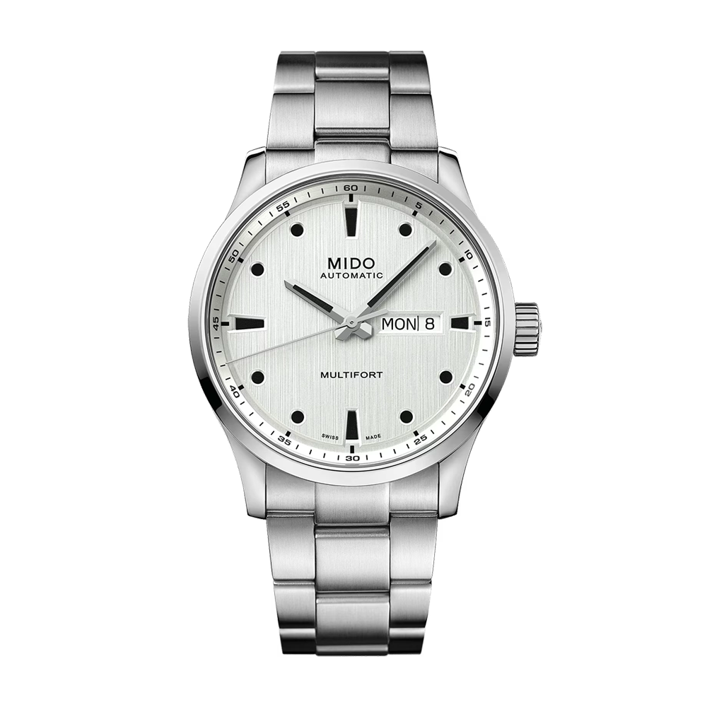 Mido Multifort M Silver