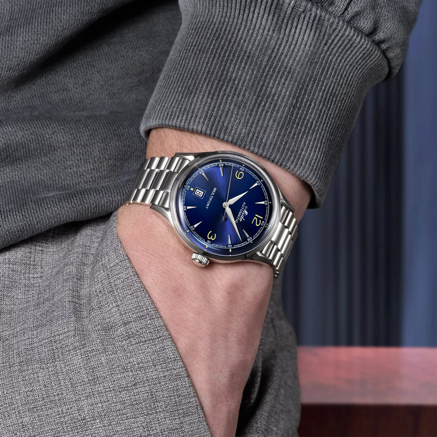 Mido Multifort Powerwind Blue