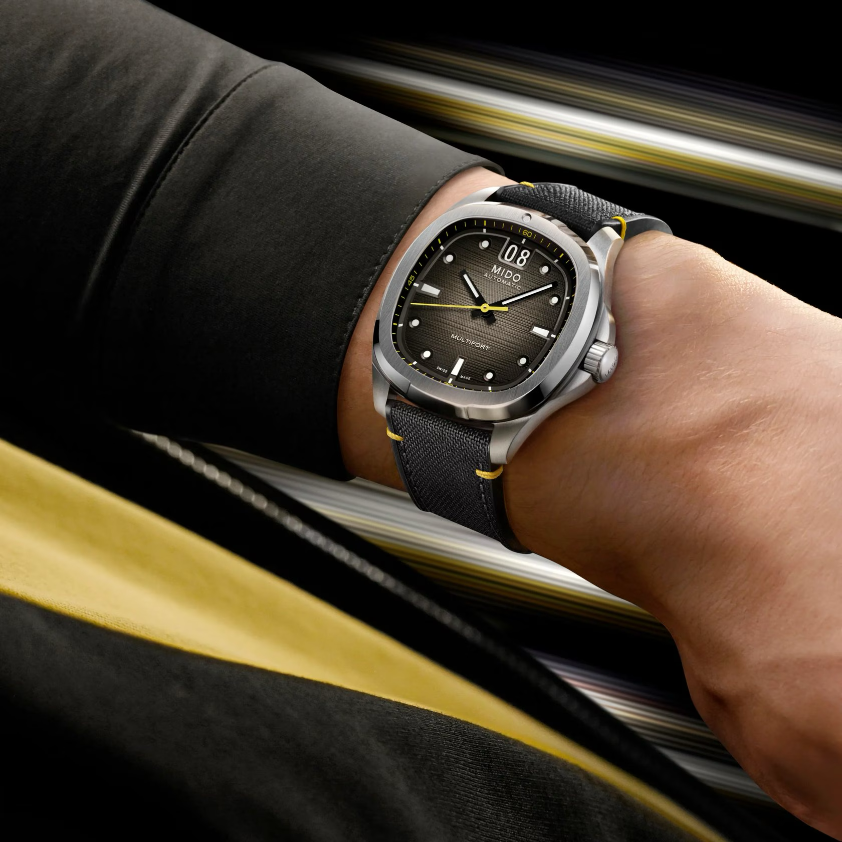 Mido Multifort TV Big Date Gray
