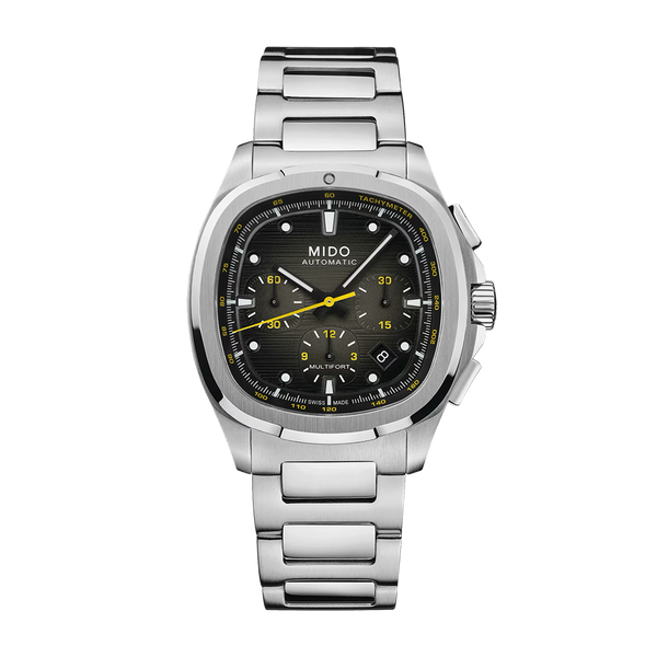 Mido Multifort TV Chronograph 42mm Gray Dial | King Jewelers