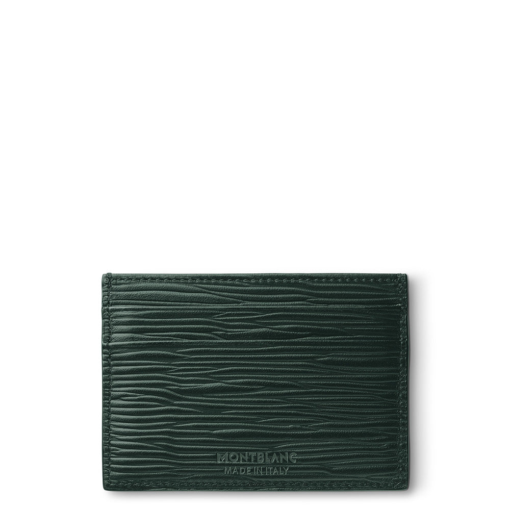 Montblanc 4810 Card Holder 5CC British Green | King Jewelers