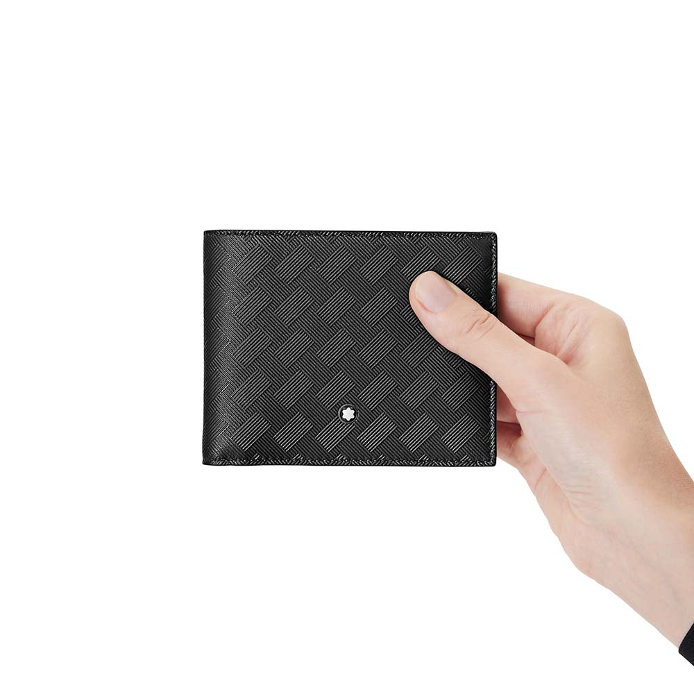 【未開封】MONTBLANC EXTREME 折り財布 6cc ブラック Montblanc Extreme 3.0 Wallet 6CC Black | King Jewelers