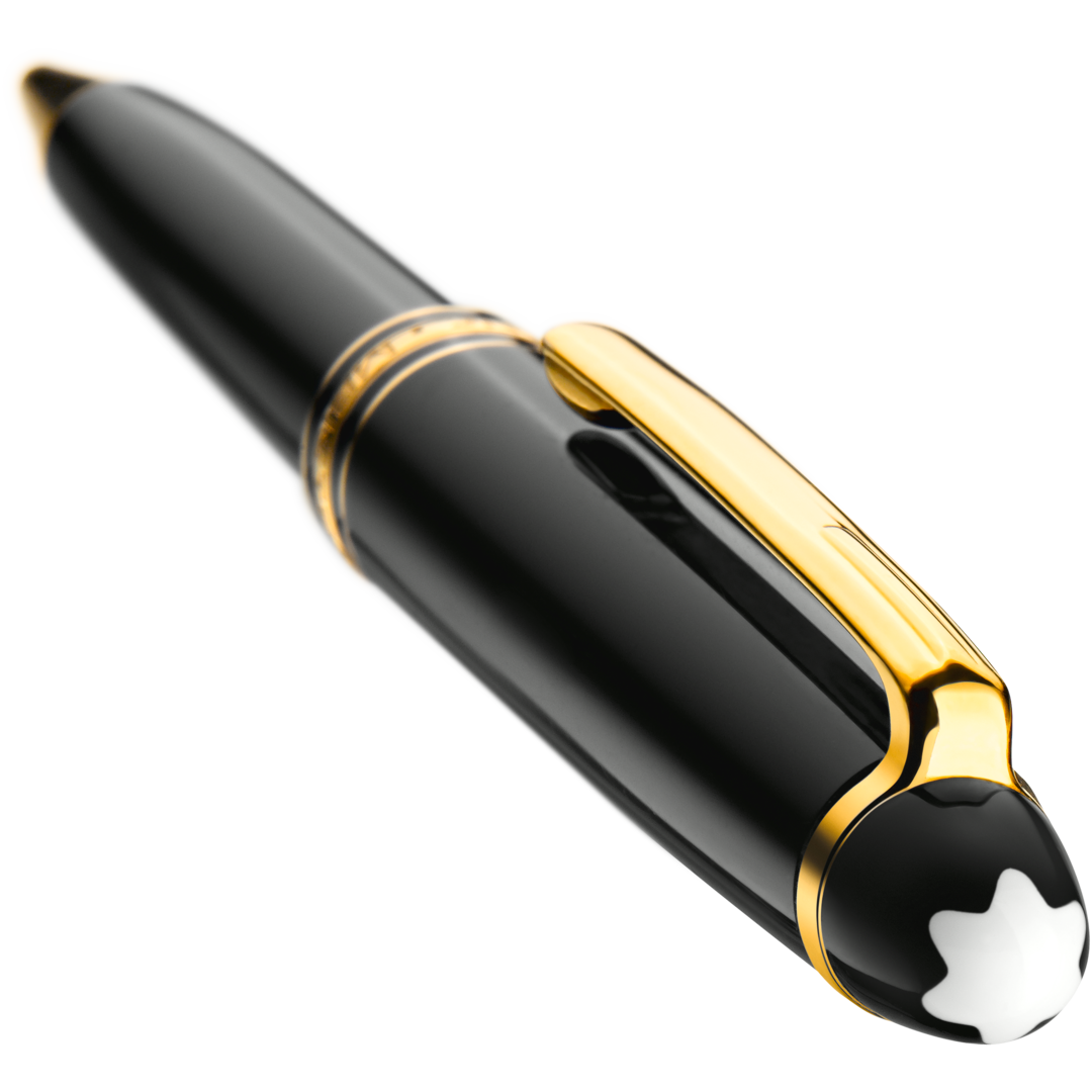 Stunning 12-1-6 MONTBLANC ゴールド ブラック カフリンクス 1960s