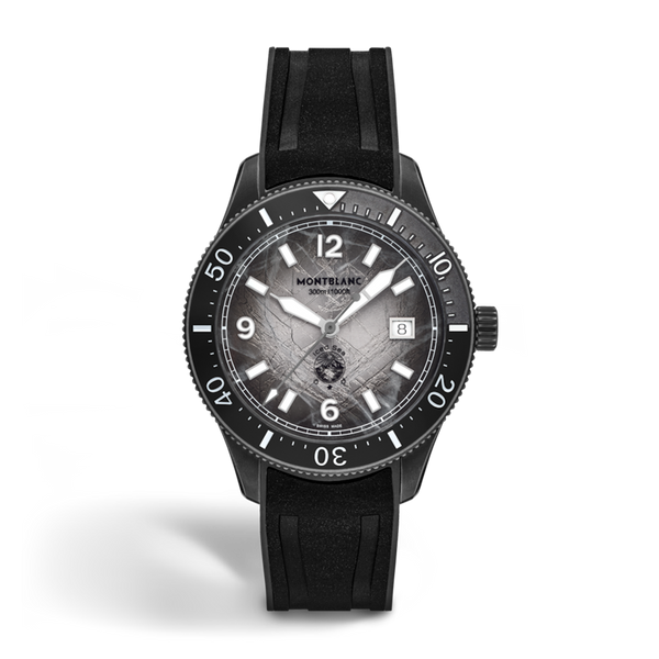 フランケン Montblanc Iced Sea Date 0 Oxygen Gray Dial | King Jewelers