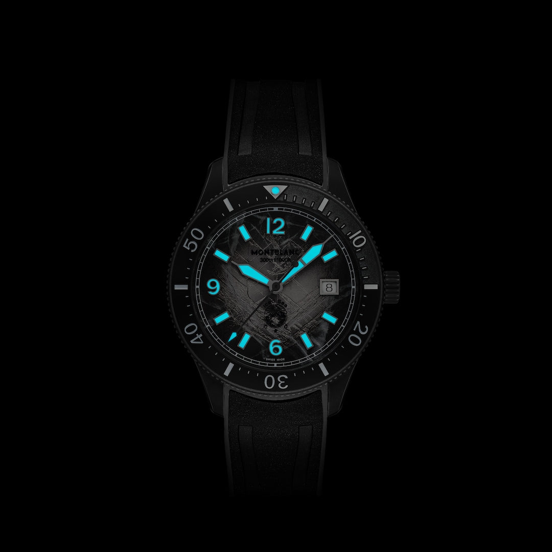Montblanc Iced Sea Date 0 Oxygen Gray Dial | King Jewelers