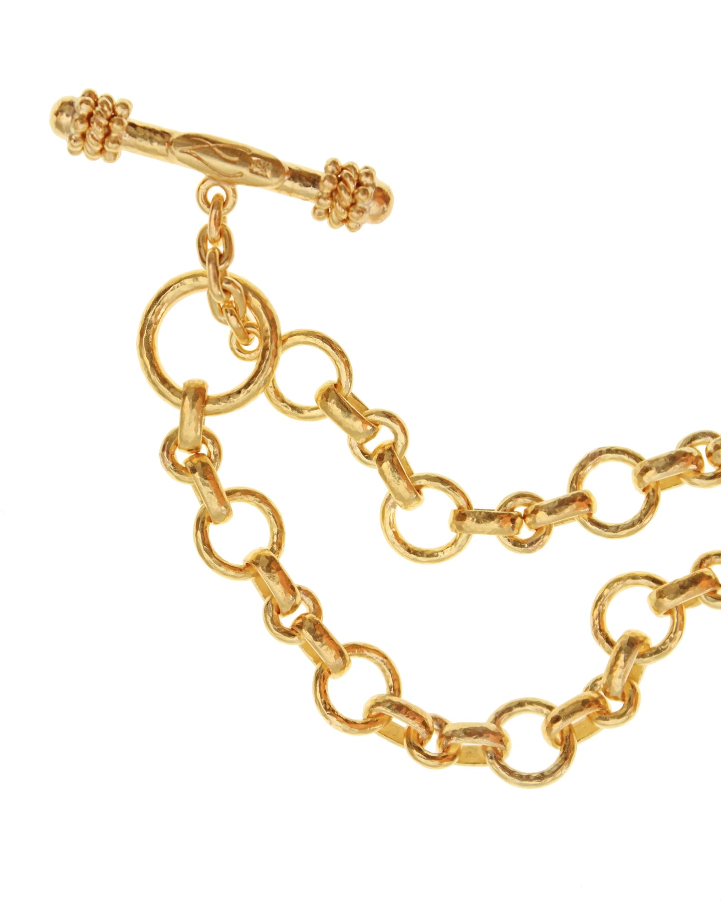 Elizabeth Locke 17" Siena Necklace 19K Yellow Gold