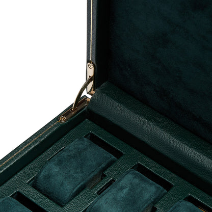 British Racing 10 Piece Watch Box with Storage