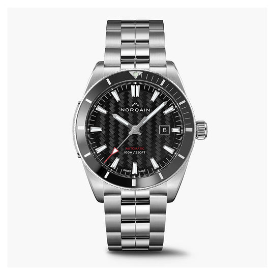 NORQAIN Adventure Sport 42mm Black Dial Stainless Steel