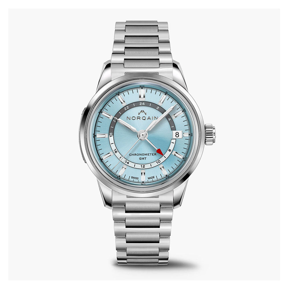 NORQAIN Freedom 60 GMT 40mm Ice Blue