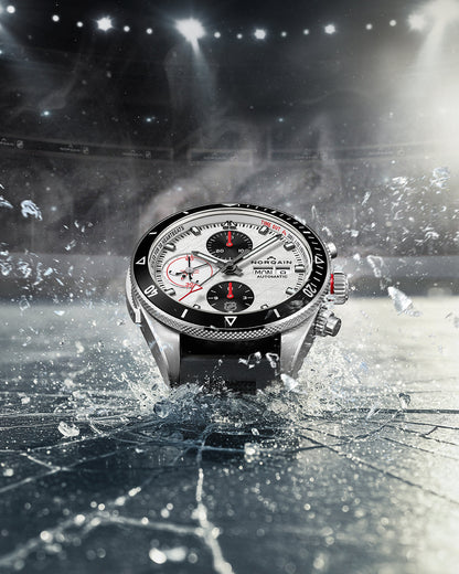 NORQAIN Adventure Chrono NHL Limited Edition White Dial - View 2