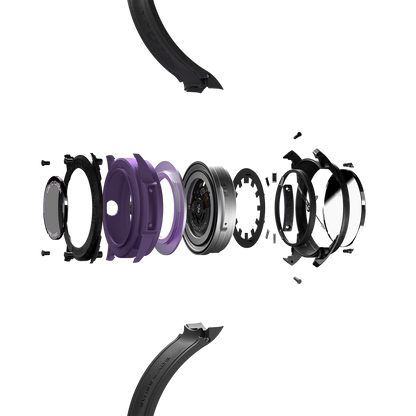 NORQAIN Wild ONE Skeleton 42mm Purple Limited Edition