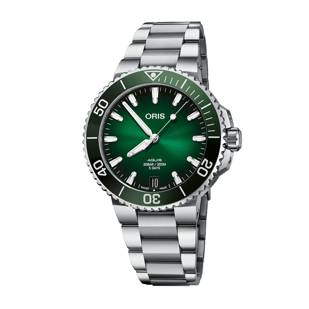 ORIS　アクイスデイト　グリーンダイヤル Oris Aquis Date Calibre 400 Green Dial Watch | King Jewelers