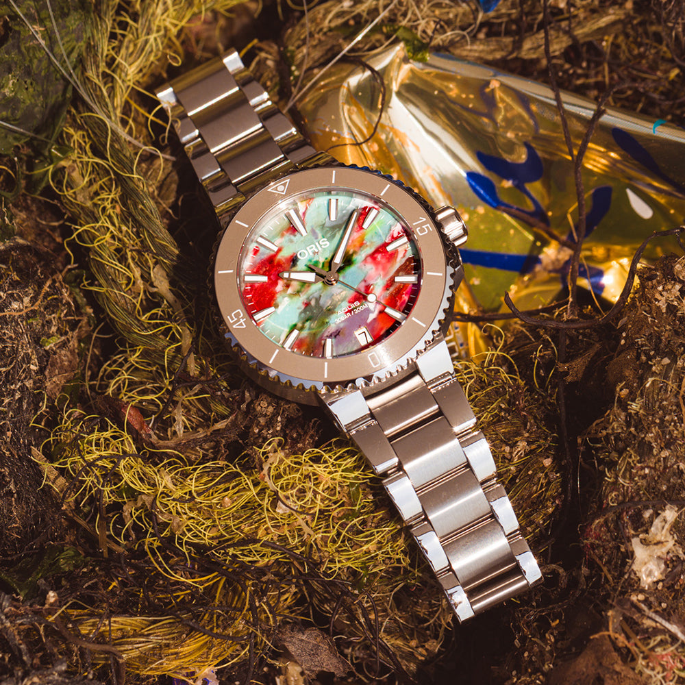 Oris Aquis Date Upcycle 36.5mm Watch | King Jewelers