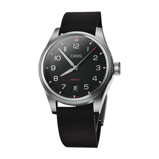 Oris Big Crown ProPilot Date 41mm Black Steel Watch
