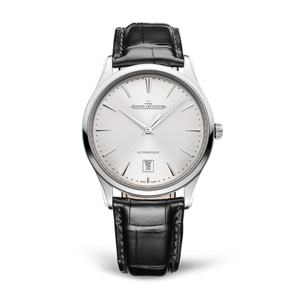 Jaeger-LeCoultre Master Ultra Thin Date 39mm Stainless Steel Silver Dial