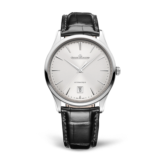 Jaeger-LeCoultre Master Ultra Thin Date 39mm Stainless Steel Silver Dial