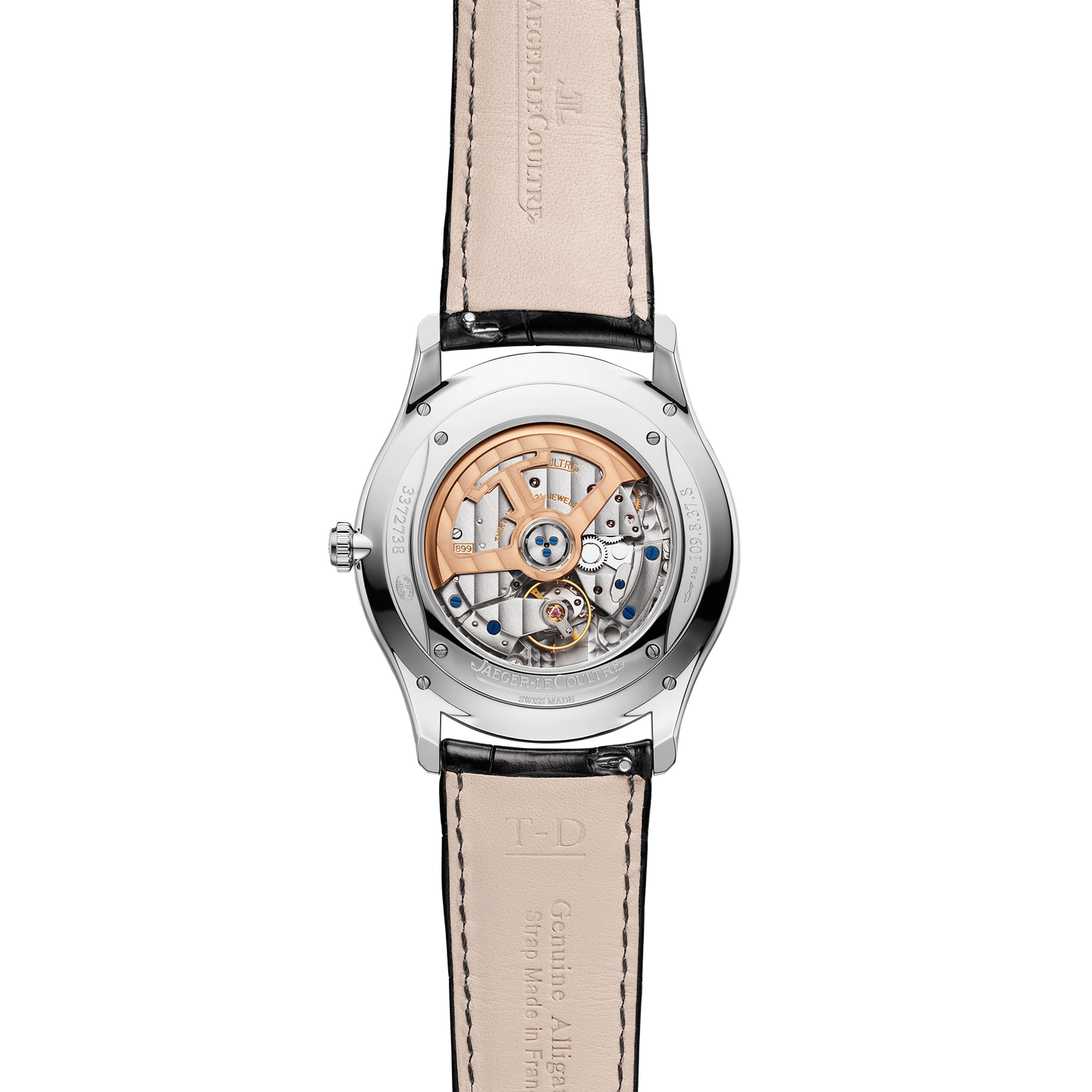 Jaeger-LeCoultre Master Ultra Thin Date 39mm Stainless Steel Silver Dial