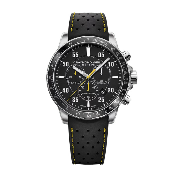 Raymond Weil Tango 300 Chronograph Black | King Jewelers