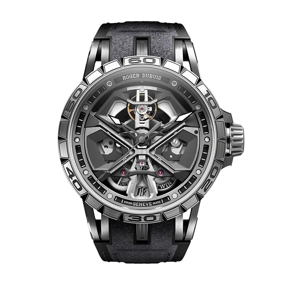 Roger Dubuis Excalibur Spider Monobalancier Huracán Titanium