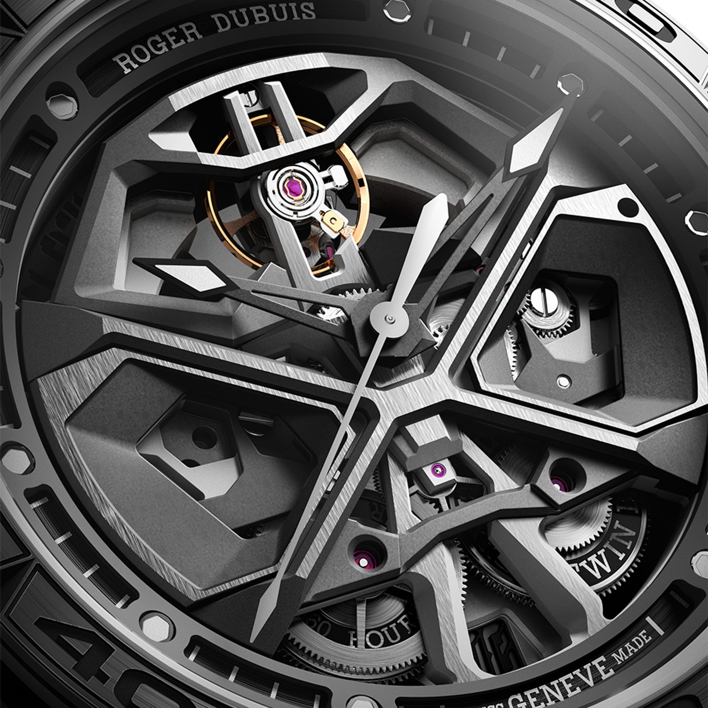 Roger Dubuis Excalibur Spider Monobalancier Huracán Titanium