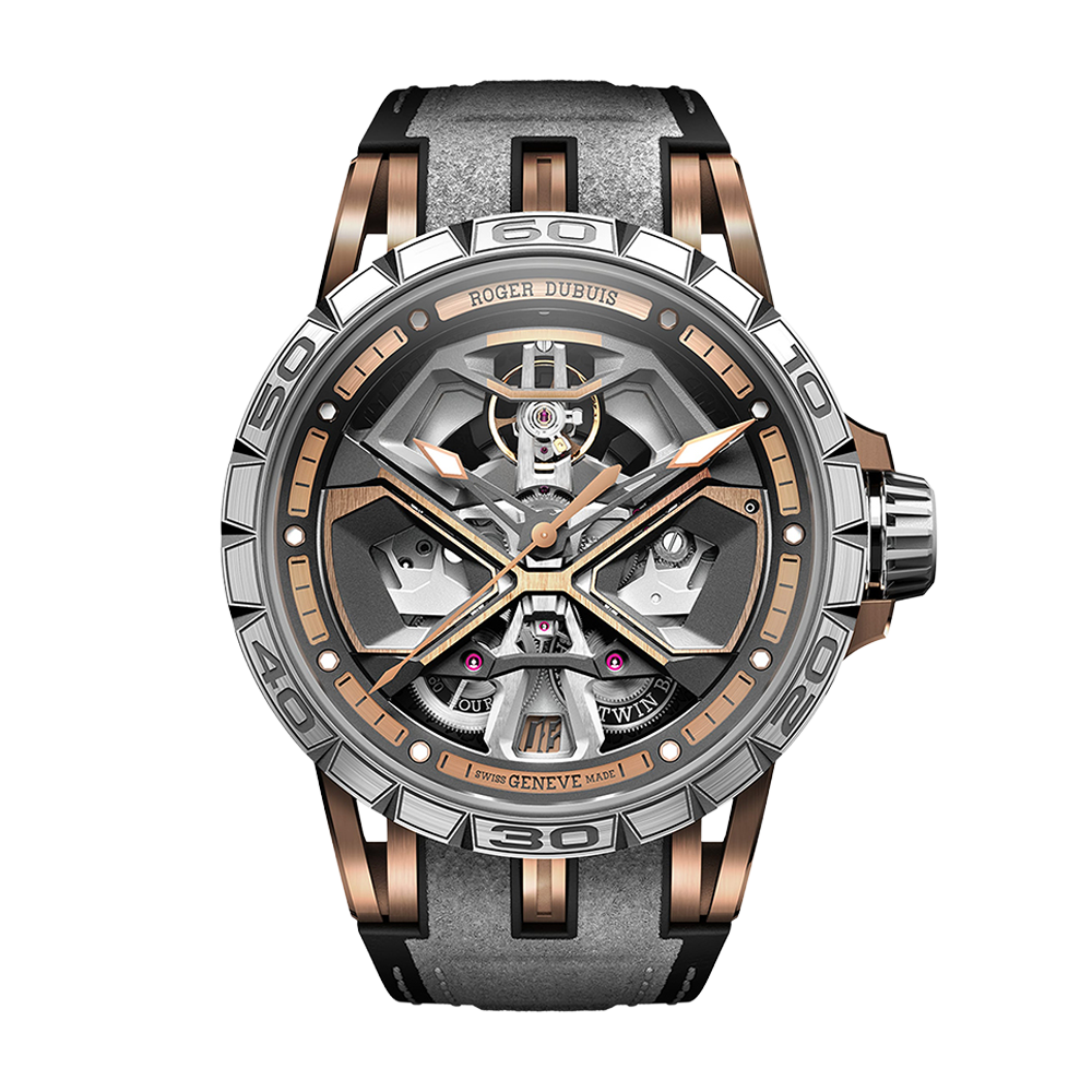 Roger Dubuis Excalibur Spider Monobalancier Huracán Pink Gold
