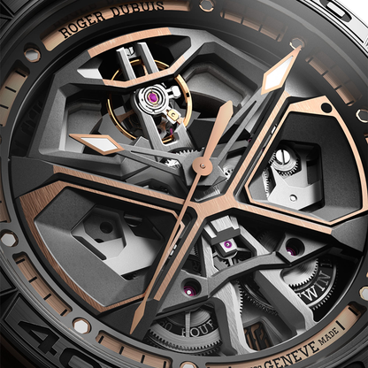 Roger Dubuis Excalibur Spider Monobalancier Huracán Pink Gold
