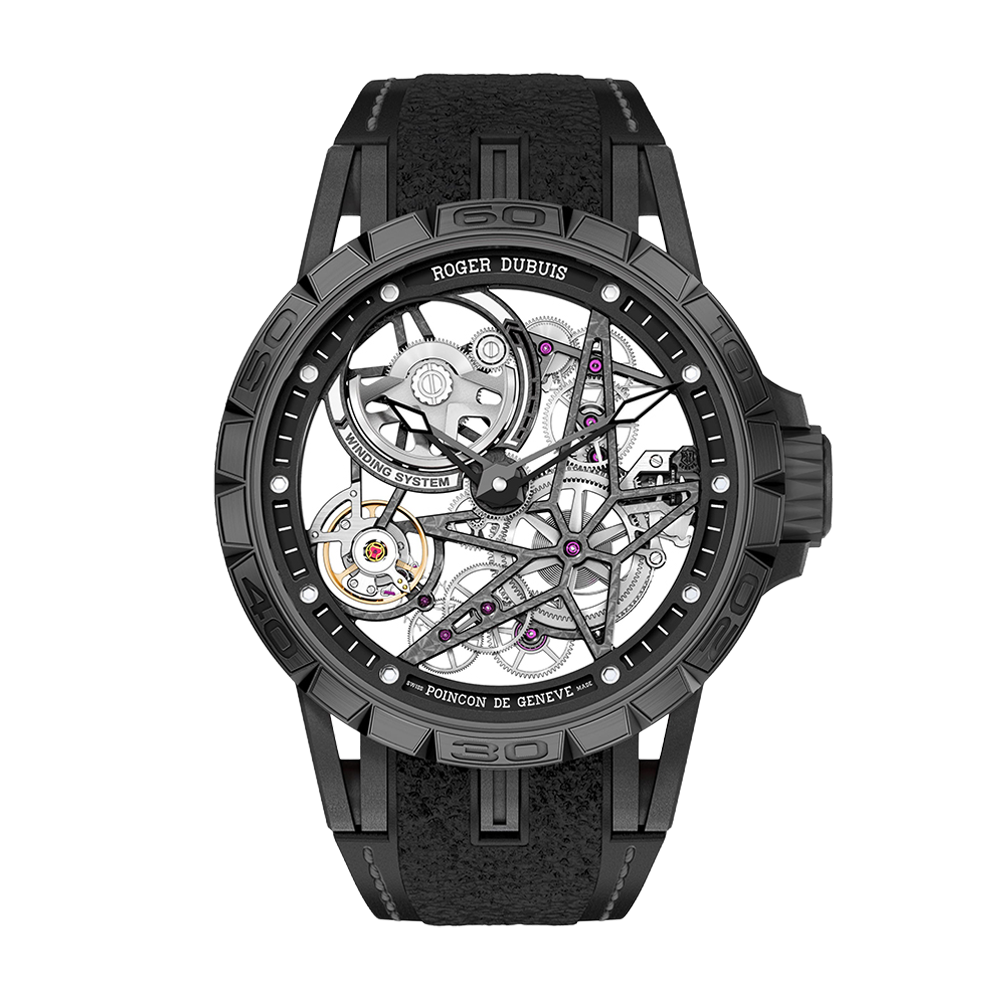 Roger Dubuis Excalibur Spider Pirelli Black DLC Titanium