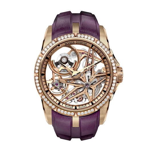 Roger Dubuis Excalibur Monobalancier Pink Gold Diamond