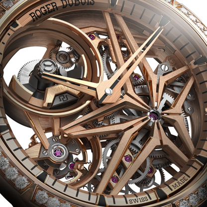 Roger Dubuis Excalibur Monobalancier Pink Gold Diamond
