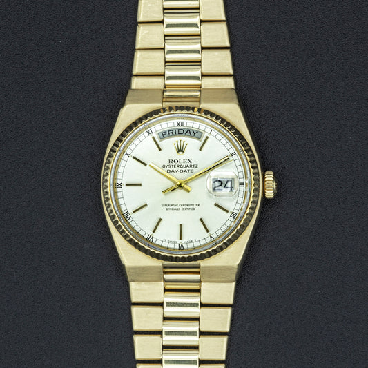 Rolex Oysterquartz Day-Date Watch 19018-1