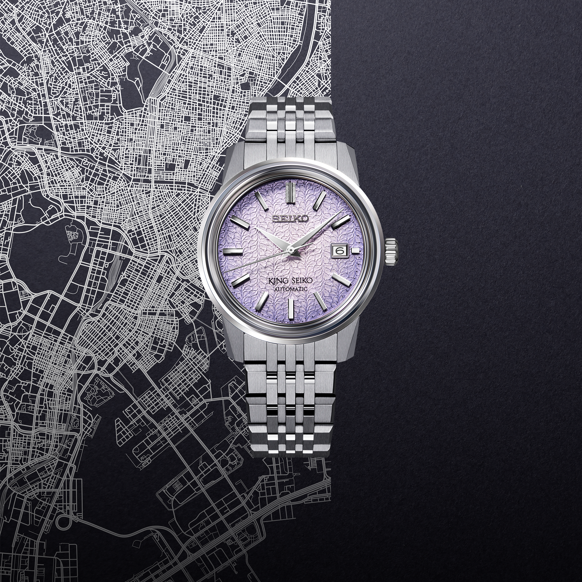 King Seiko KSK SJE107 Tenjin Fuji Violet 5