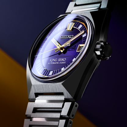 King Seiko Vanac SLA083 Twilight Dial 4