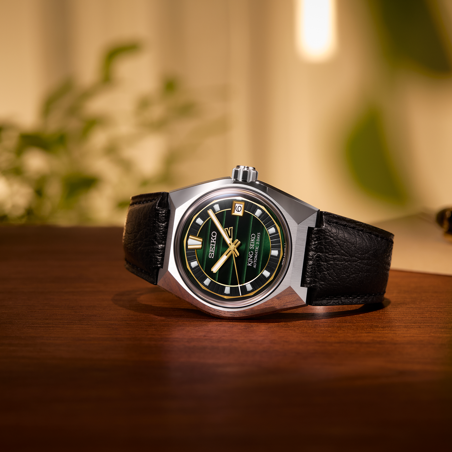 King Seiko Vanac SLA095 Green Dial 5