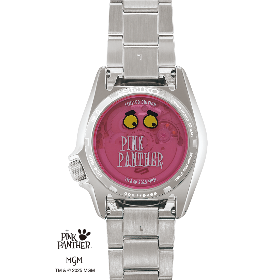 Seiko 5 Sports SRPM07 Pink Panther Limited Edition 3