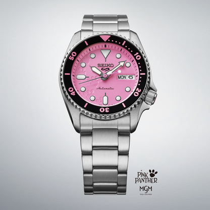 Seiko 5 Sports SRPM07 Pink Panther Limited Edition 2